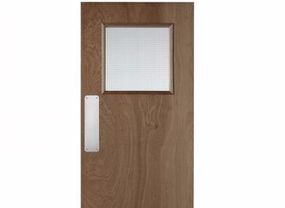 Interior Flush Fire Doors with Vision Panels